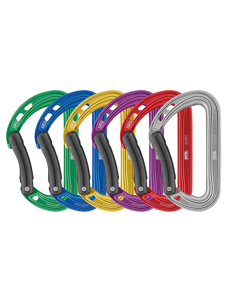 Karabiner Spirit Pack de 6 multicolore