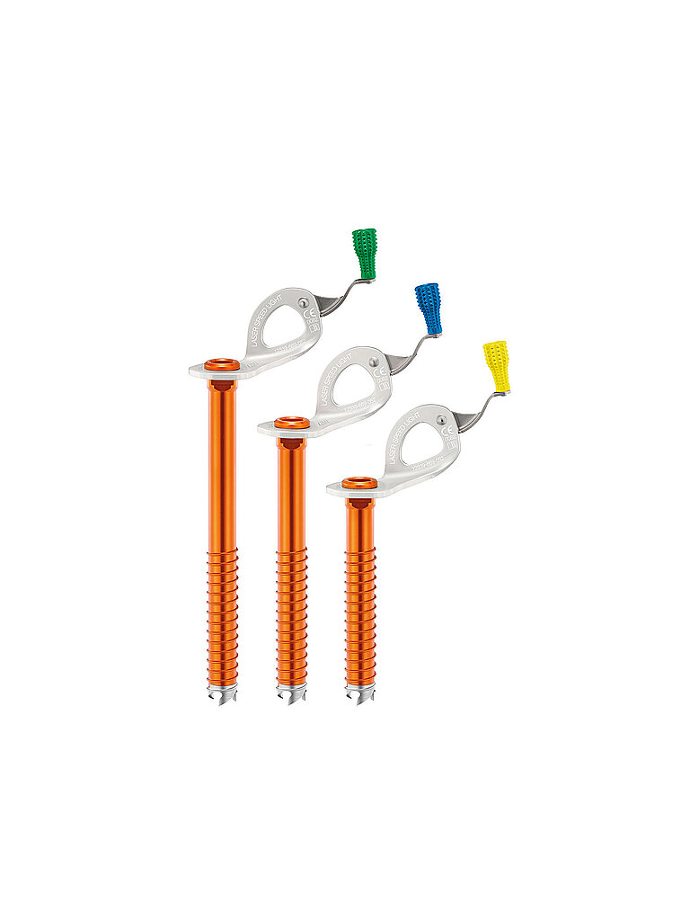 Eisschraube Laser Speed Light orange 17CM