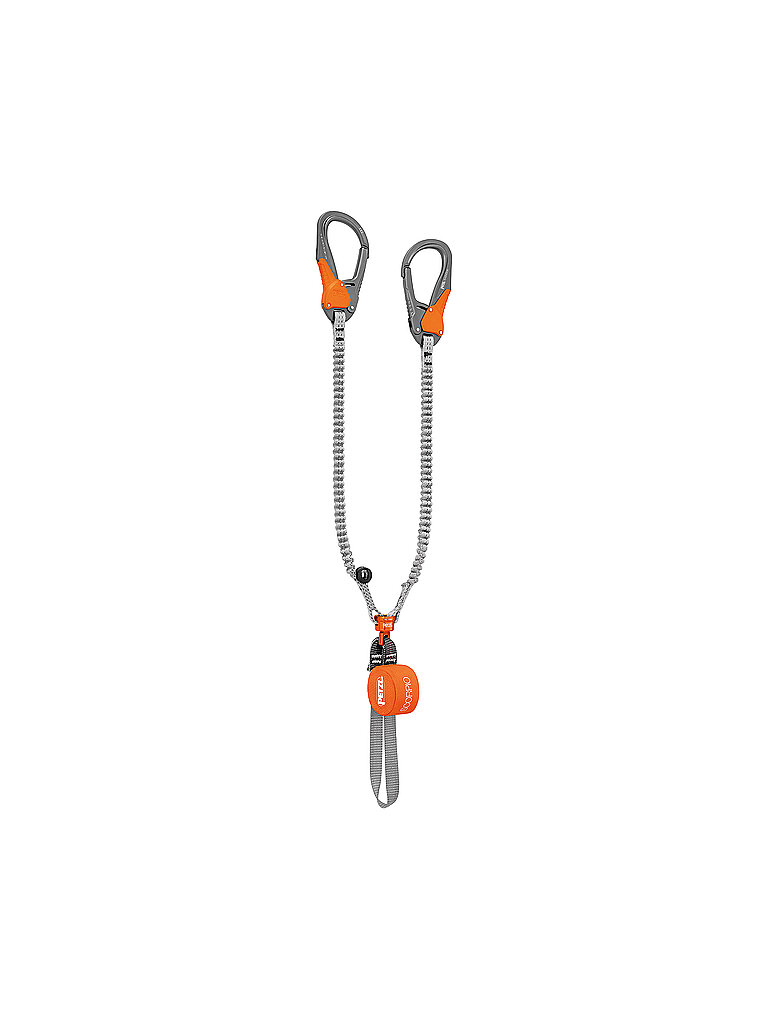 Longe de via ferrata Scorpio Eashook SW gris