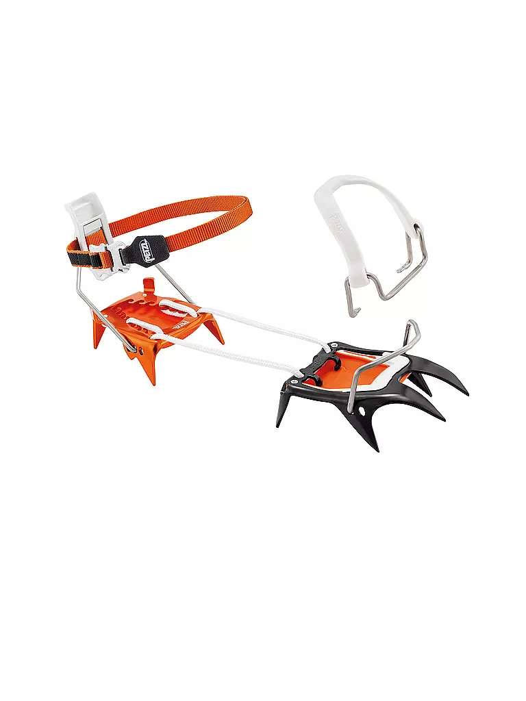 PETZL | Crampons Irvis Hybrid Leverlock Universel | Noir
