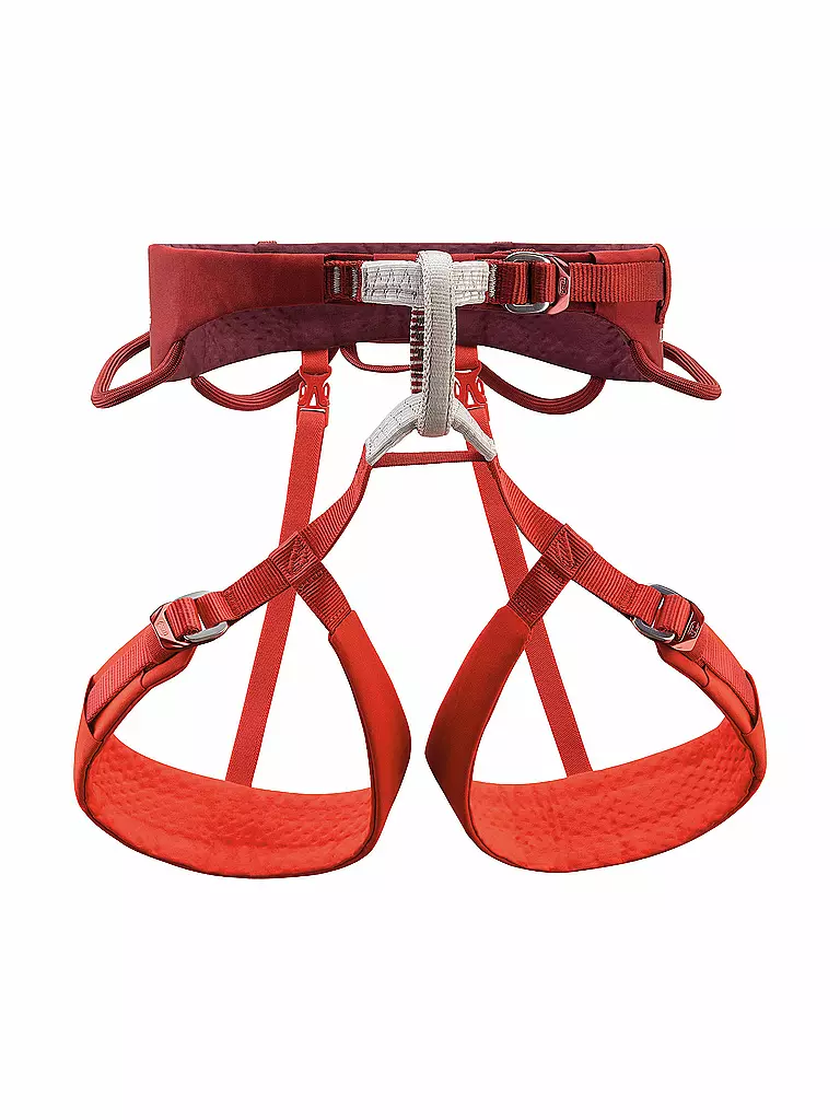 PETZL | Harnais d'escalade Adjama pour homme | Rouge foncé