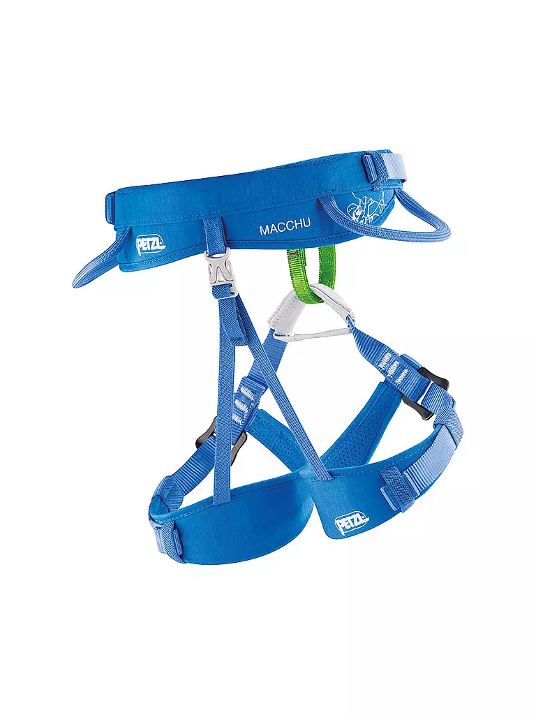 PETZL | Harnais d'escalade pour enfant Macchu® | Bleu