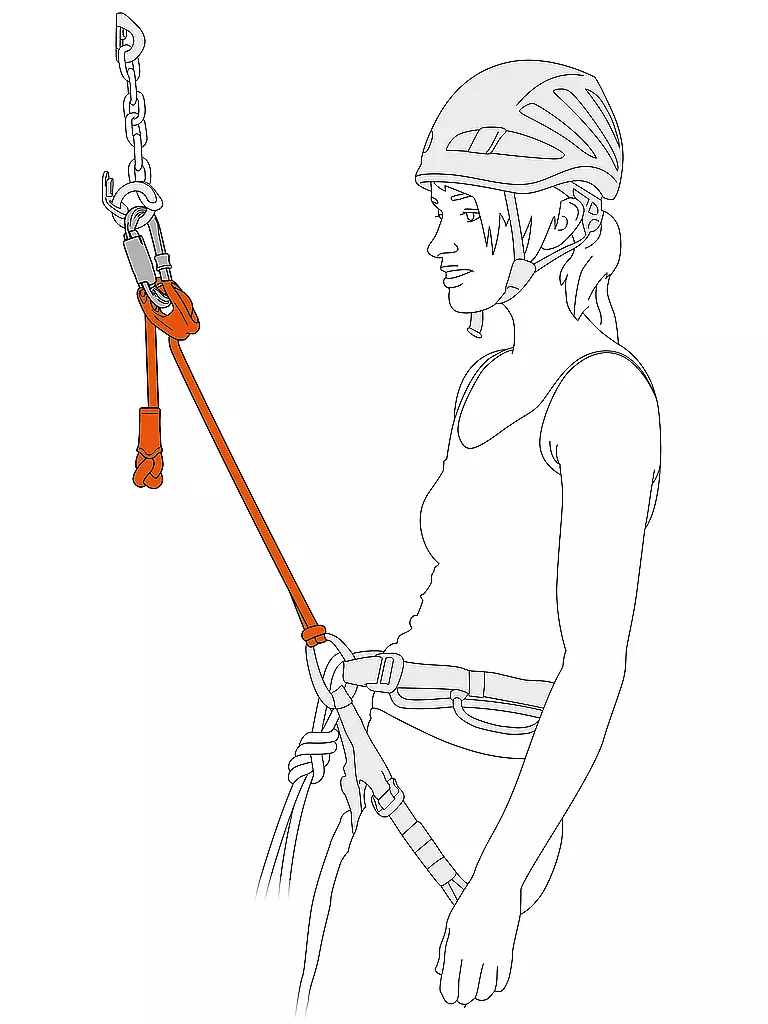 PETZL | Longe d'escalade Connect Adjust |