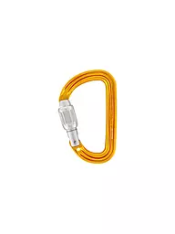 PETZL | Mousqueton Sm'D Screw Lock | Jaune
