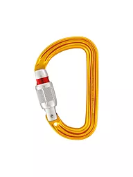 PETZL | Mousqueton Sm'D Twist Lock | Jaune