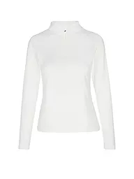 PHENIX | Damen Unterzieh Zipshirt Retro Future | Blanc