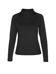PHENIX | Damen Unterzieh Zipshirt Retro Future | Noir