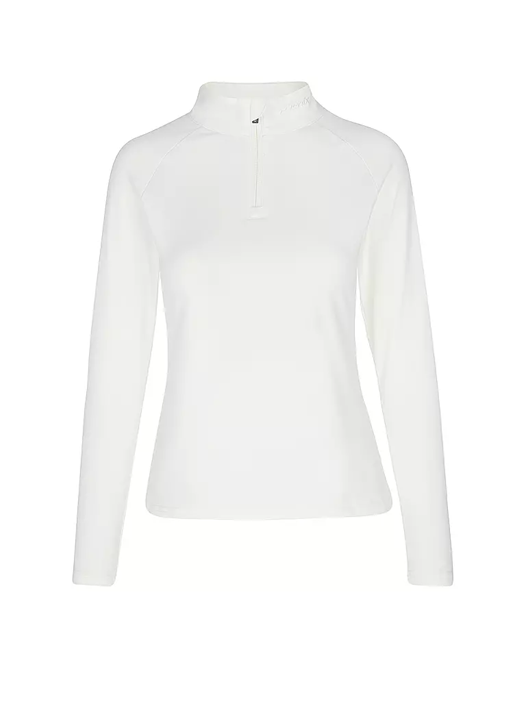 PHENIX | Damen Unterzieh Zipshirt Retro Future | Blanc