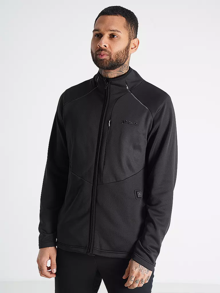 PHENIX | Herren Fleecejacke Heating Middle Layer | Noir