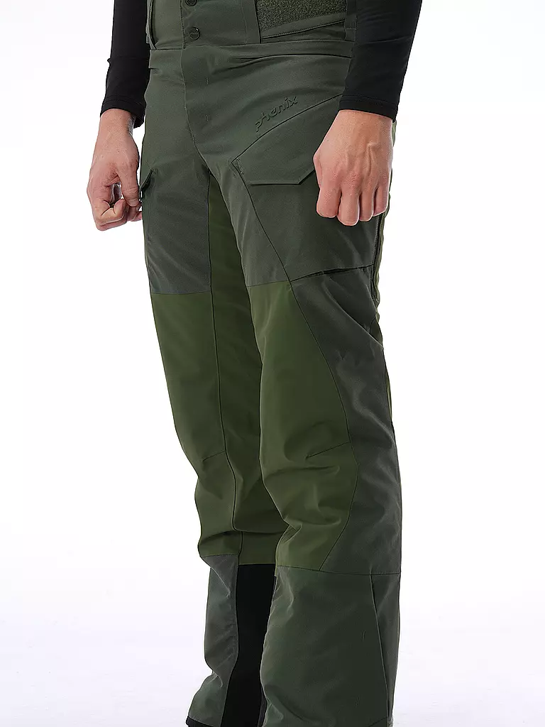 PHENIX | Herren Skihose Alpine Satellite Cargo | Vert foncé