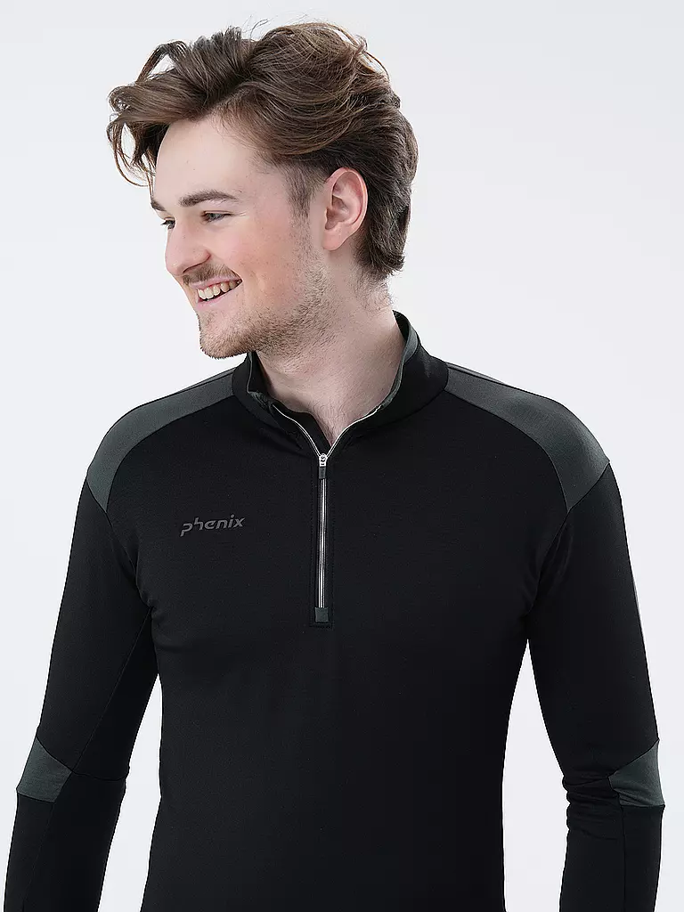 PHENIX | Herren Unterzieh Shirt | Noir