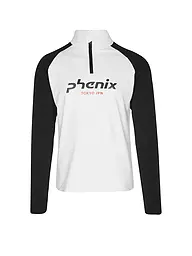PHENIX | Herren Unterzieh Zipshirt  PH Logo Inner | Blanc