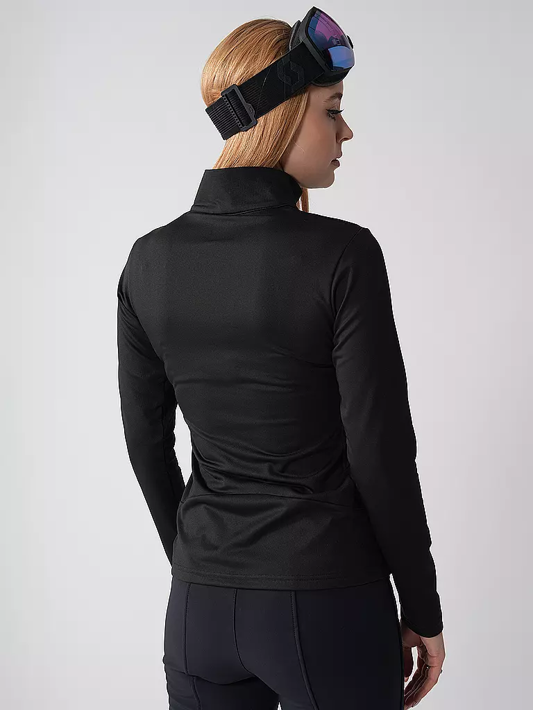 PHENIX | Sous-pull zippé femme Accent doré |
