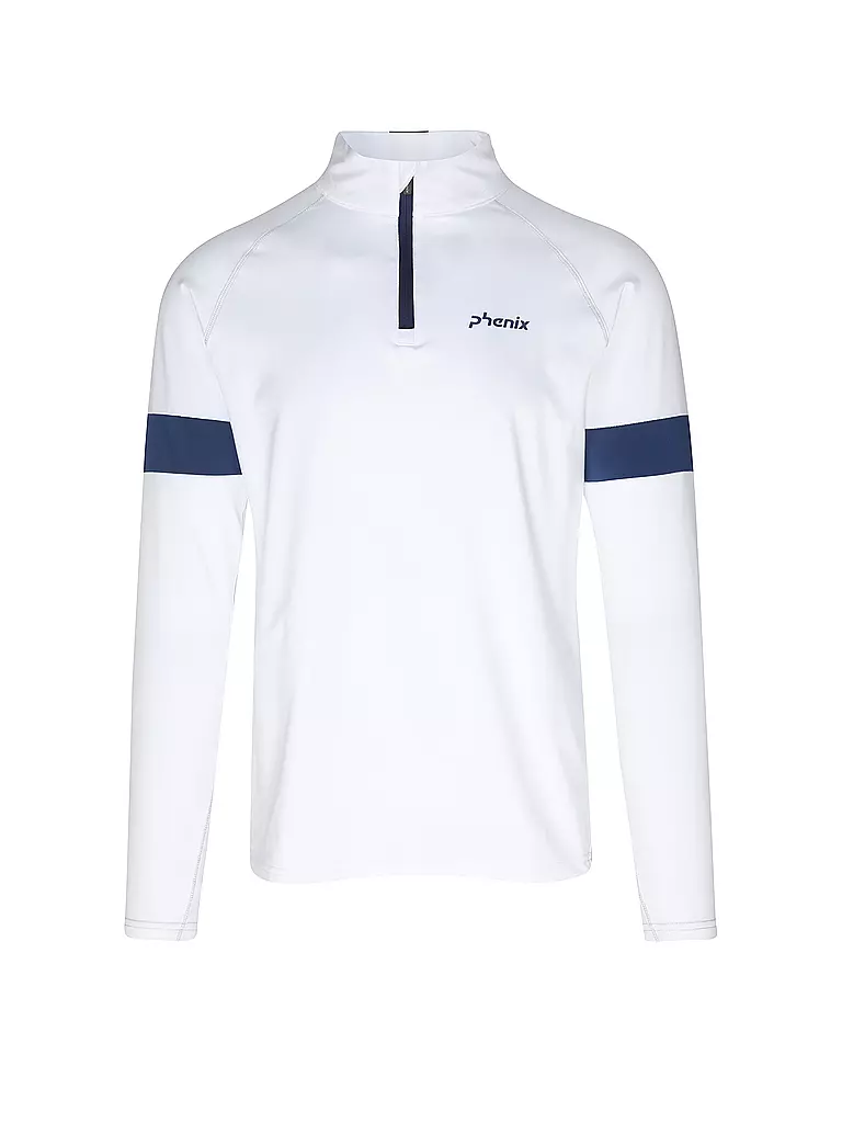 PHENIX | Sous-pull zippé homme AR Line Inner | Blanc