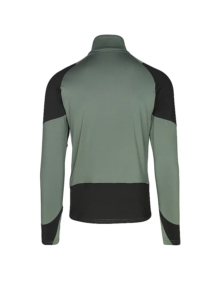 PHENIX | Sous-pull zippé homme | Olive