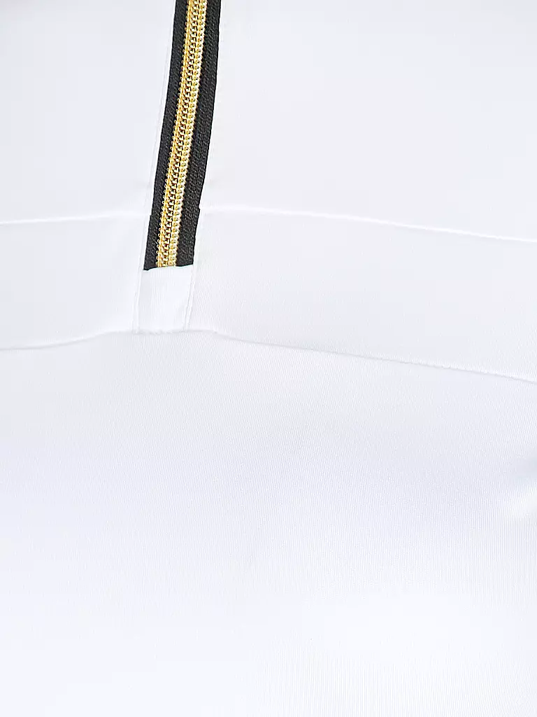 PHENIX | Sous-pull zippé pour femme avec accent doré |