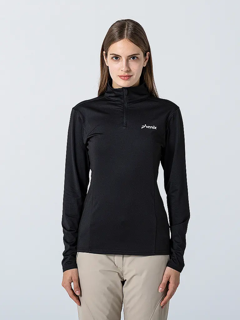 PHENIX | Sous-pull zippé pour femme Basic Set In Sleeve 1/2 |