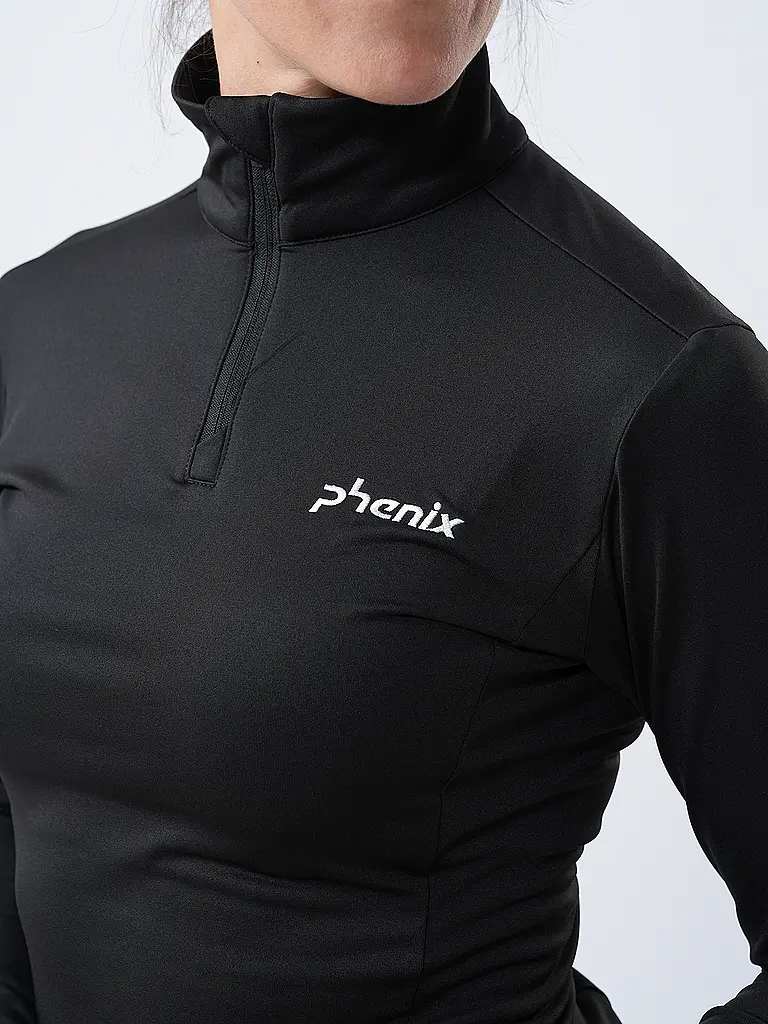 PHENIX | Sous-pull zippé pour femme Basic Set In Sleeve 1/2 |
