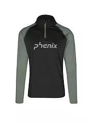 PHENIX | Sous-pull zippé pour homme | Noir