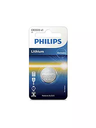 PHILIPS | Pile CR2025 3V | Argent