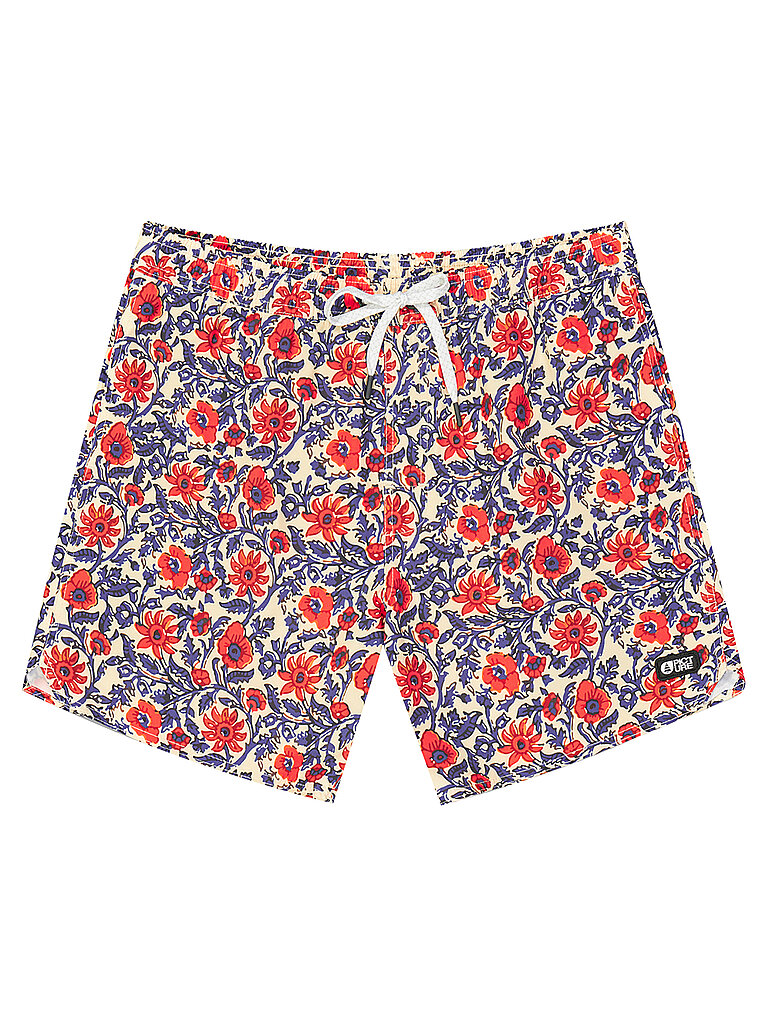 Short de bain Piau 15 imprimé rouge XL