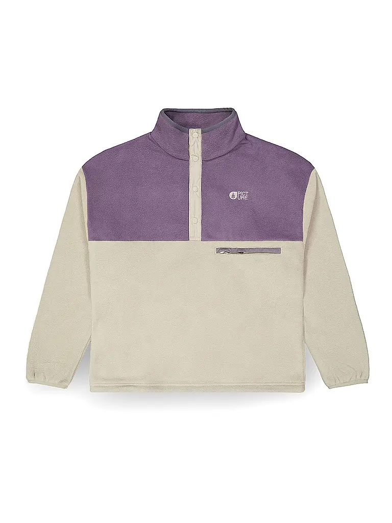 PICTURE | Fleecepullover Arcca 1/4 pour femmes | Baie