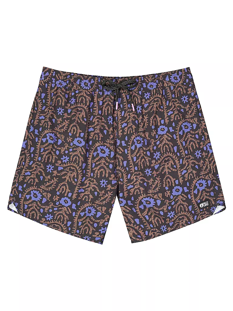 PICTURE | Herren Badeshort Piau 15 Printed | Bleu