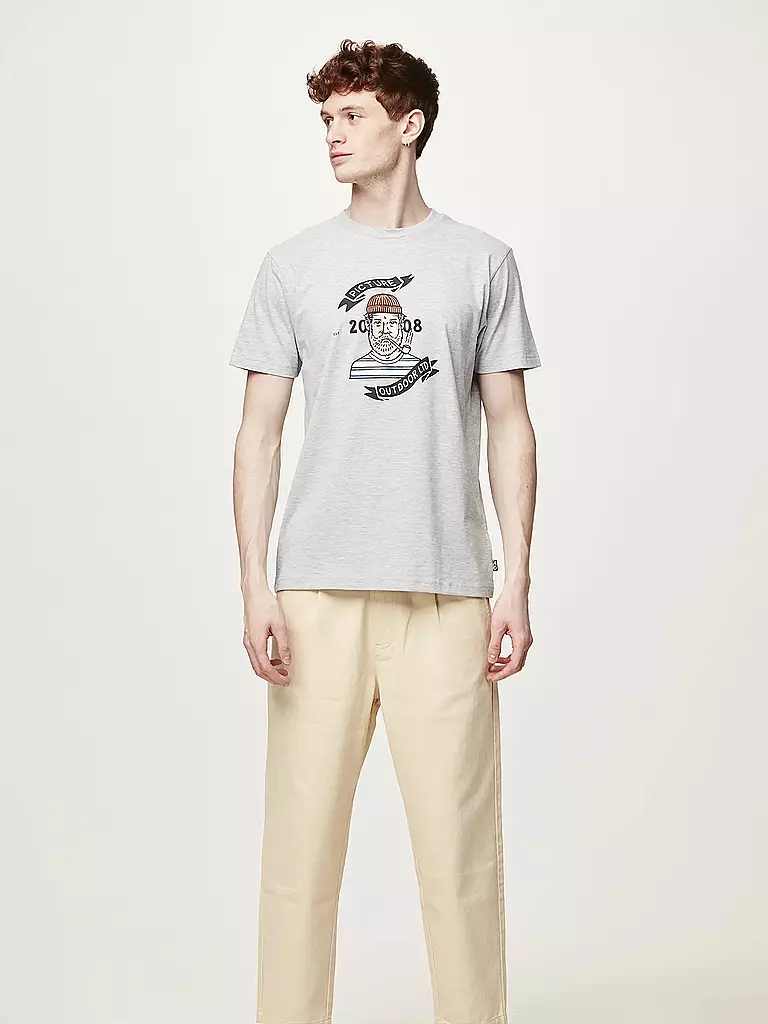 PICTURE | Herren Beachshirt Chuchie | Gris clair