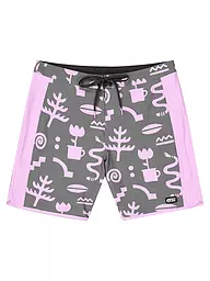 PICTURE | Herren Boardshort Andy 17 Printed | Rose