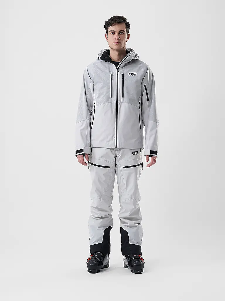 PICTURE | Skijacke Goods pour homme | Gris clair