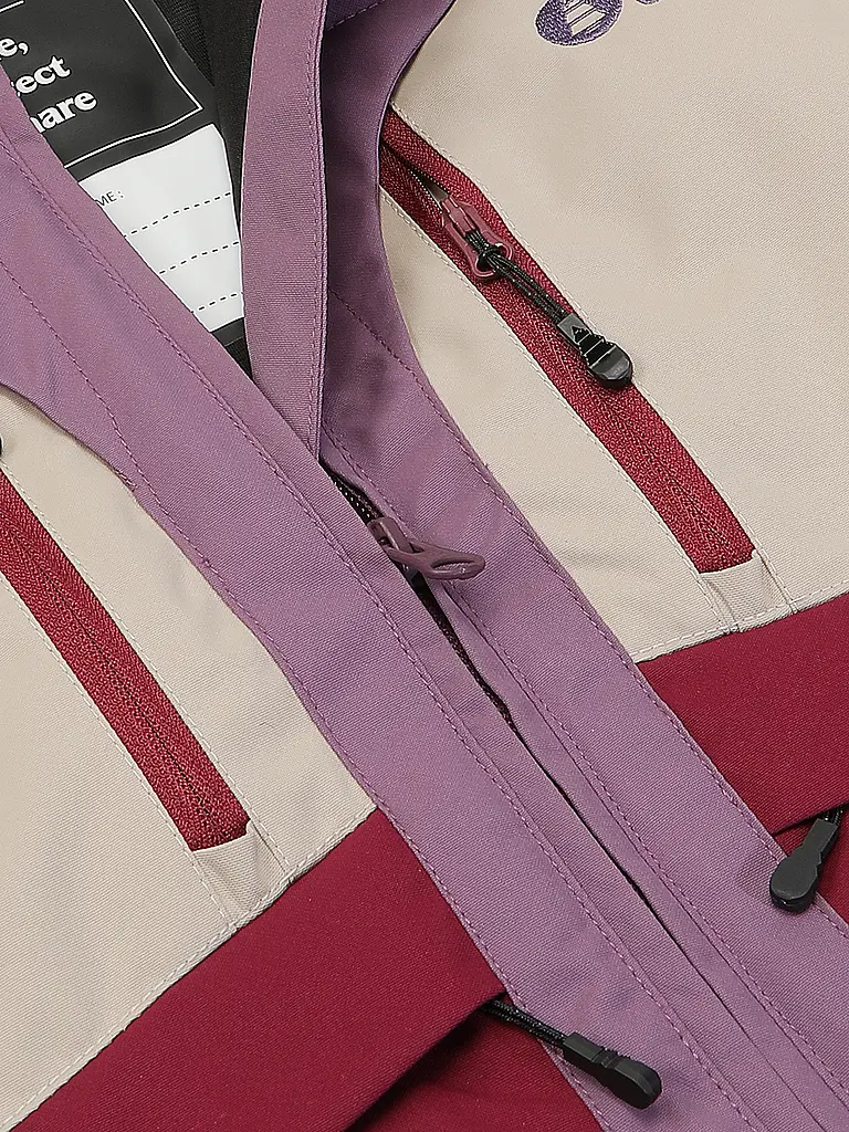 PICTURE | Veste de ski fille Miniakoon | Rouge foncé