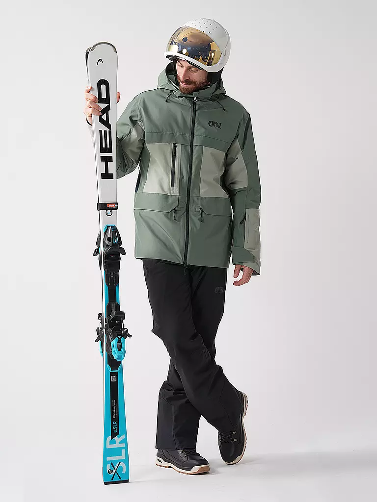 PICTURE | Veste de ski homme Dugnad Hoodie | Vert clair
