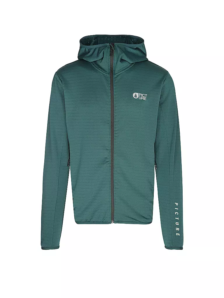 PICTURE | Veste polaire de sous-couche Bake Grid Fleece pour hommes | Bleu foncé
