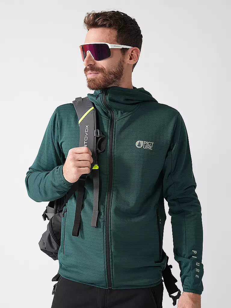 PICTURE | Veste polaire de sous-couche Bake Grid Fleece pour hommes |