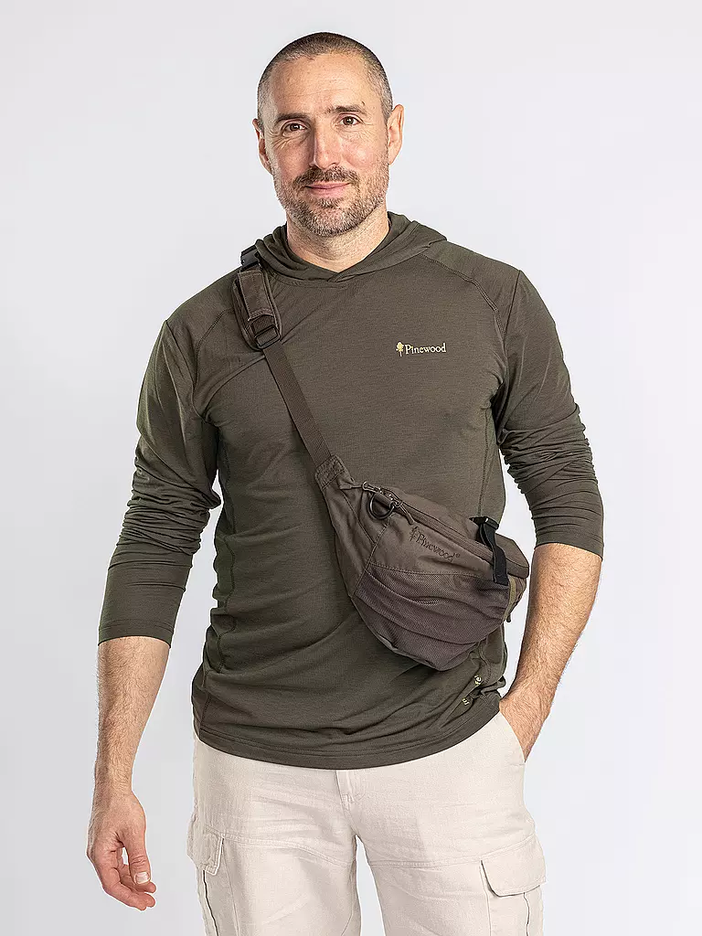 PINEWOOD | Sweat fonctionnel à capuche Insect Safe pour homme | 