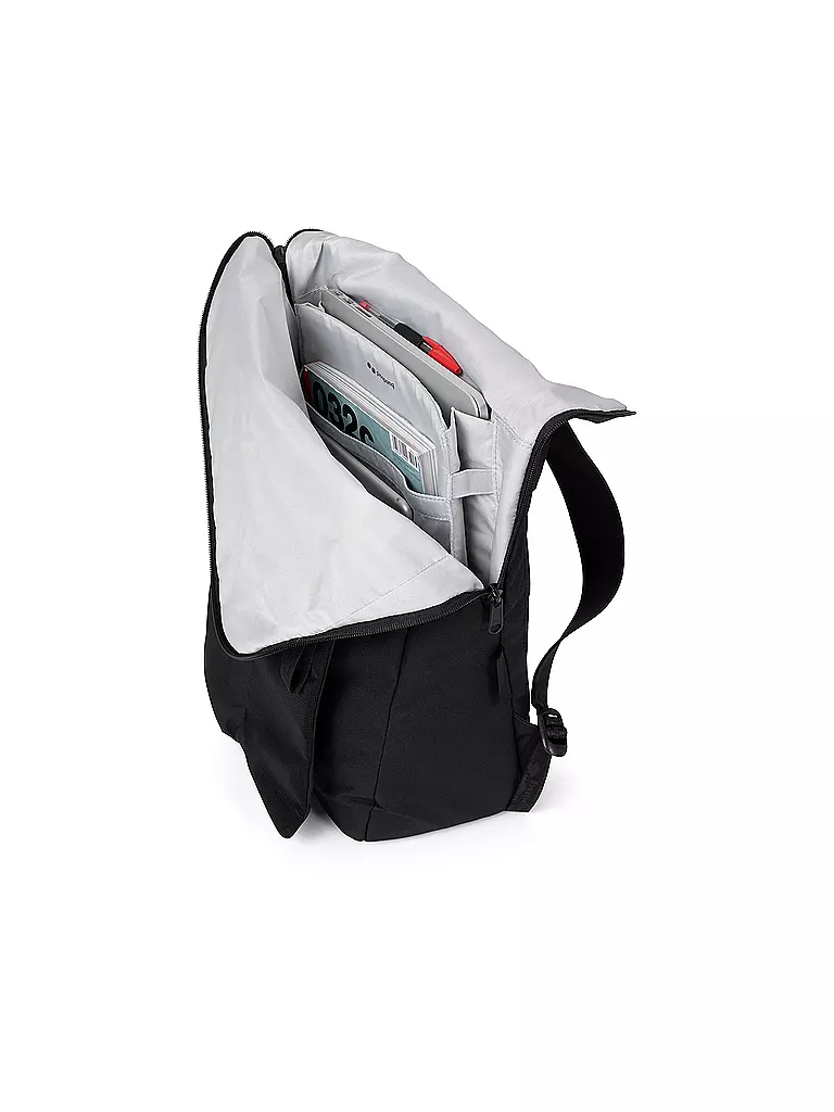 PINQPONQ | Rucksack Klak Construct 13 bis 18L | Noir