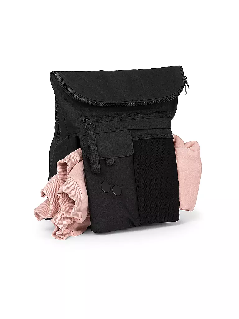 PINQPONQ | Rucksack Klak Construct 13 bis 18L | Noir