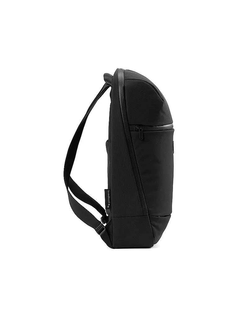 PINQPONQ | Rucksack Kontor Solid 16L | Noir