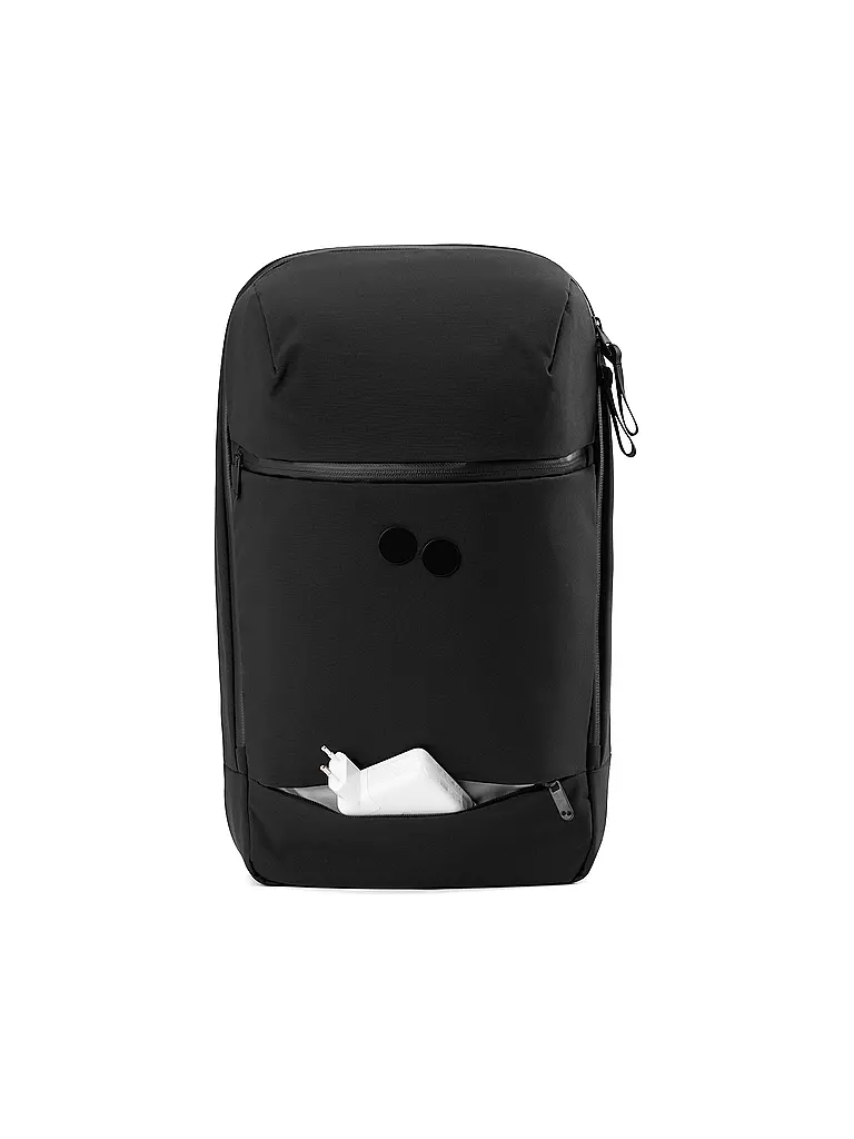 PINQPONQ | Rucksack Kontor Solid 16L | Noir