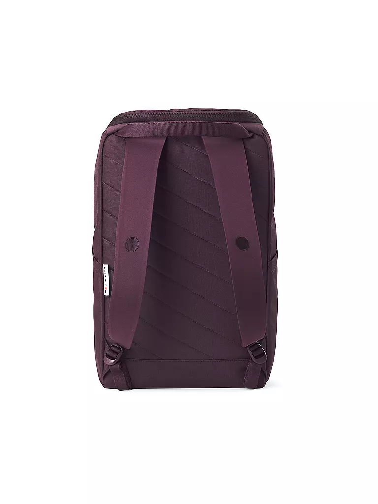 PINQPONQ | Rucksack Purik 21L | Rouge foncé