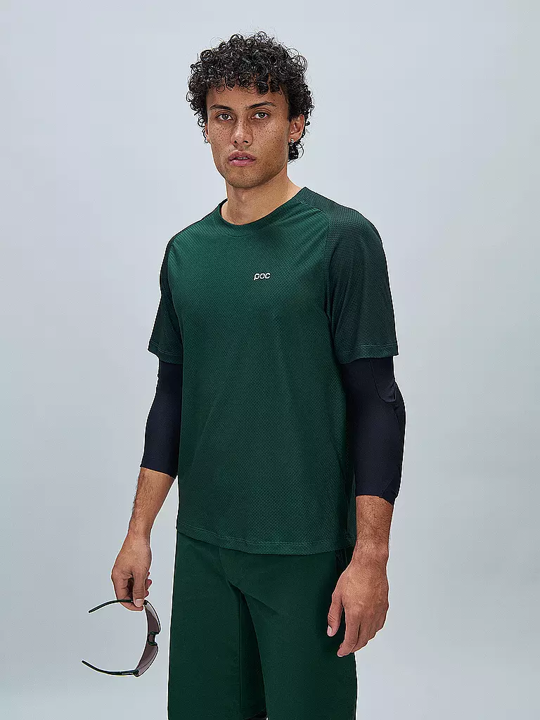 POC | Maillot de cyclisme homme Motion Air | Vert foncé