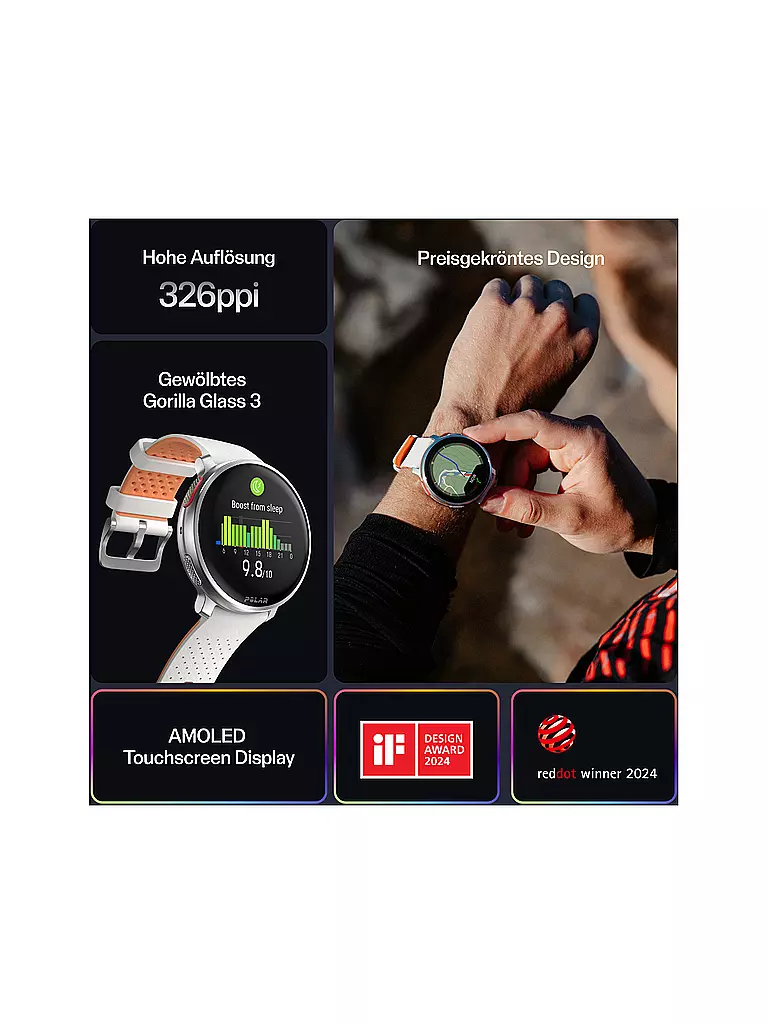 POLAR | Montre GPS multisports Vantage V3 T-G |