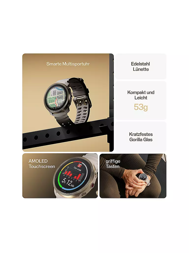 POLAR | Montre intelligente de fitness Vantage M3 | Or