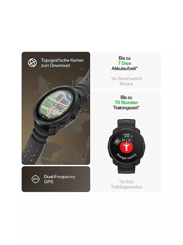 POLAR | Montre intelligente de fitness Vantage M3 |