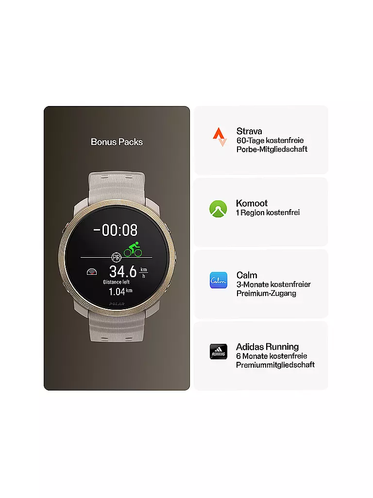 POLAR | Montre intelligente de fitness Vantage M3 | Or