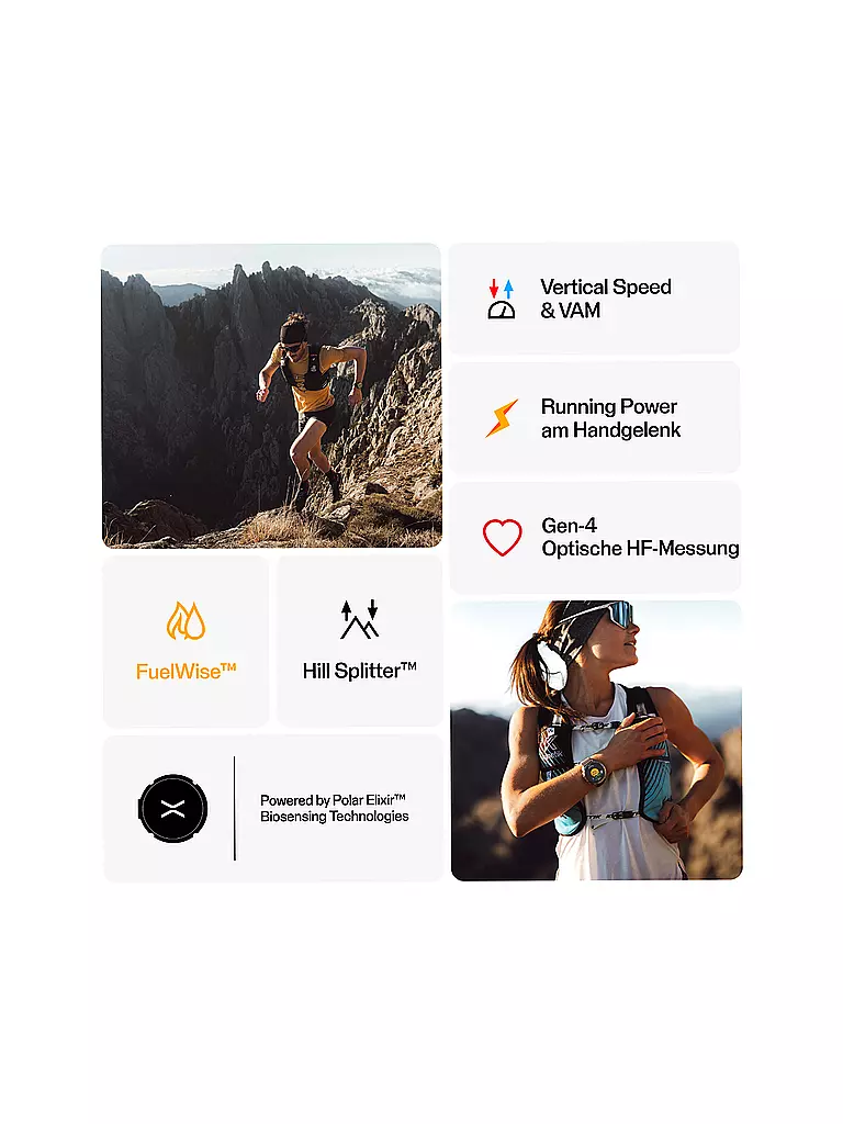 POLAR | Montre multisports d'extérieur Grit X2 Pro Titan | 