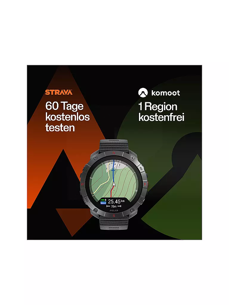 POLAR | Montre multisports d'extérieur Grit X2 Pro Titan | 