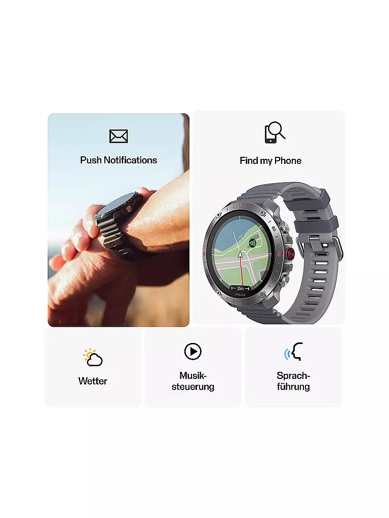 POLAR | Montre multisports d'extérieur Grit X2 Pro |