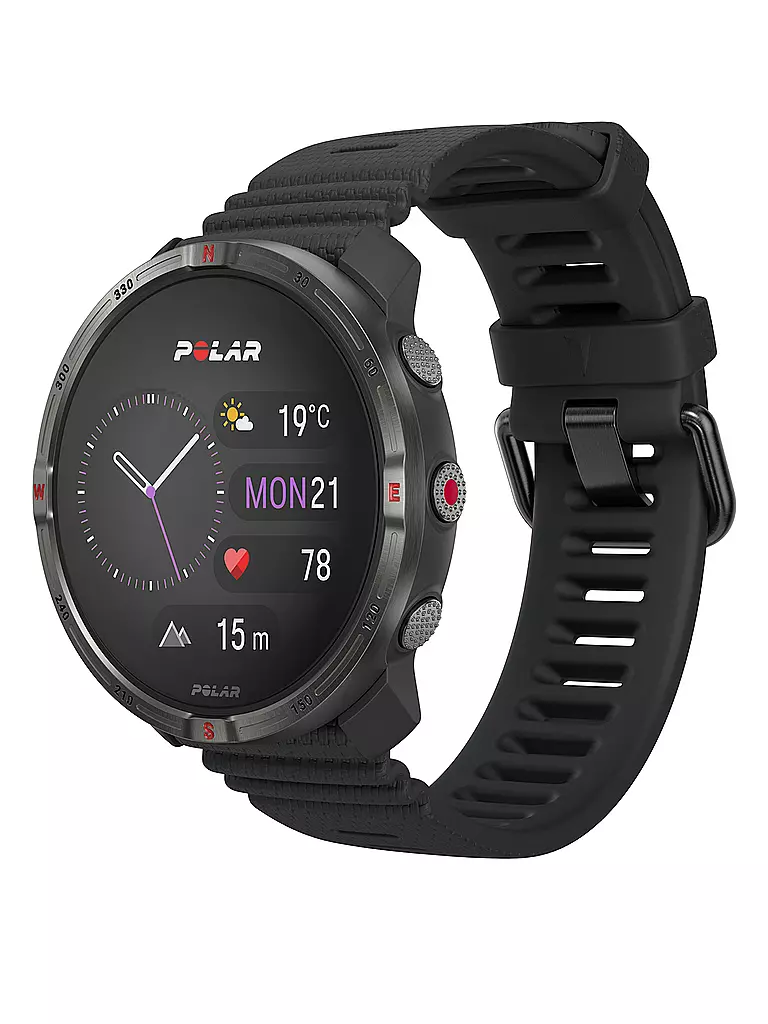 POLAR | Montre multisports d'extérieur Grit X2 S-L | Noir