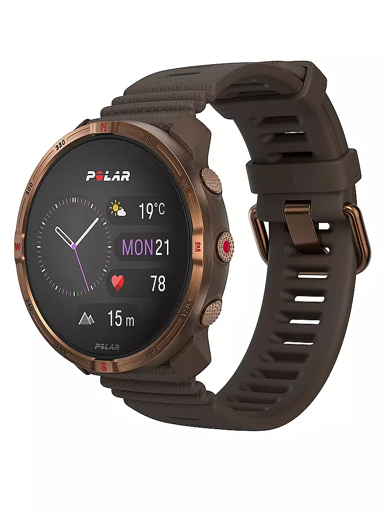 POLAR | Montre multisports d'extérieur Grit X2 S-L | Marron